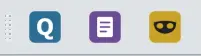 The three-button Calvinball toolbar