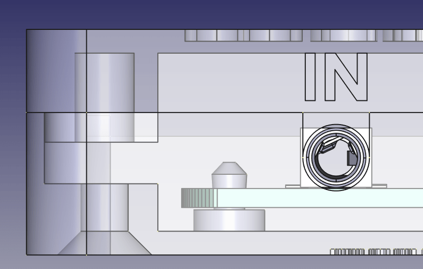 Audio shifter check clearances