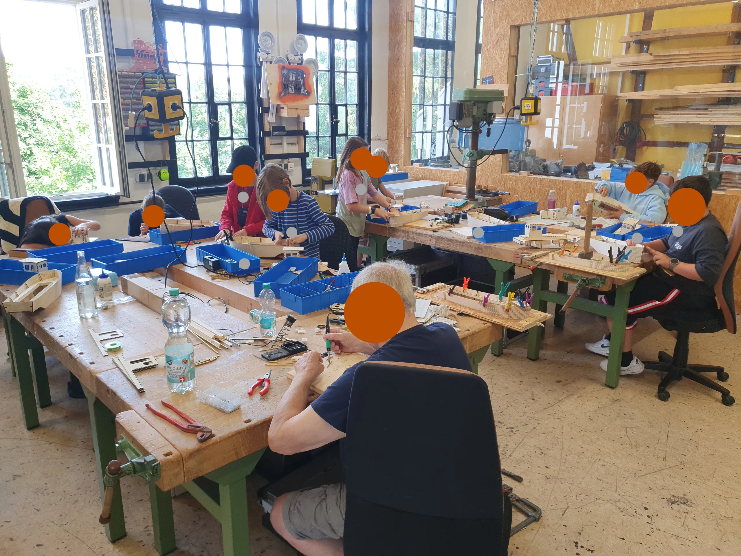 Kids soldering
