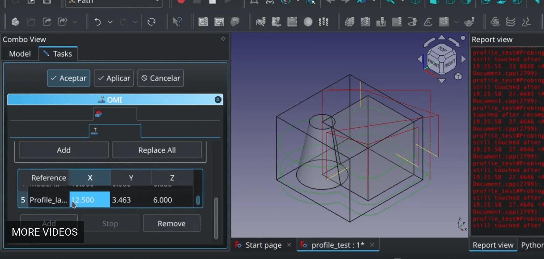 Screenshot inspection