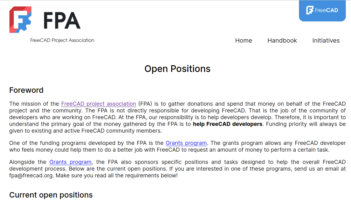 Fpa jobs page
