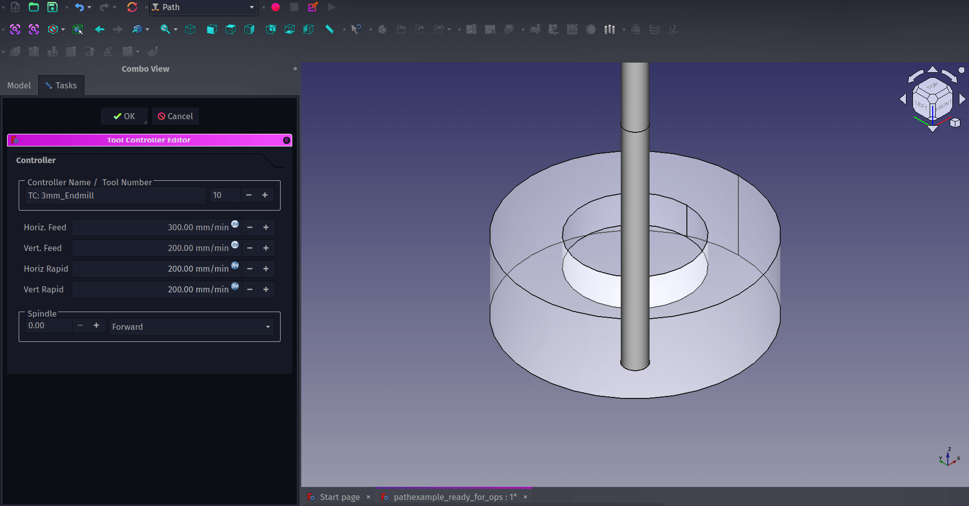 Tool controller editor