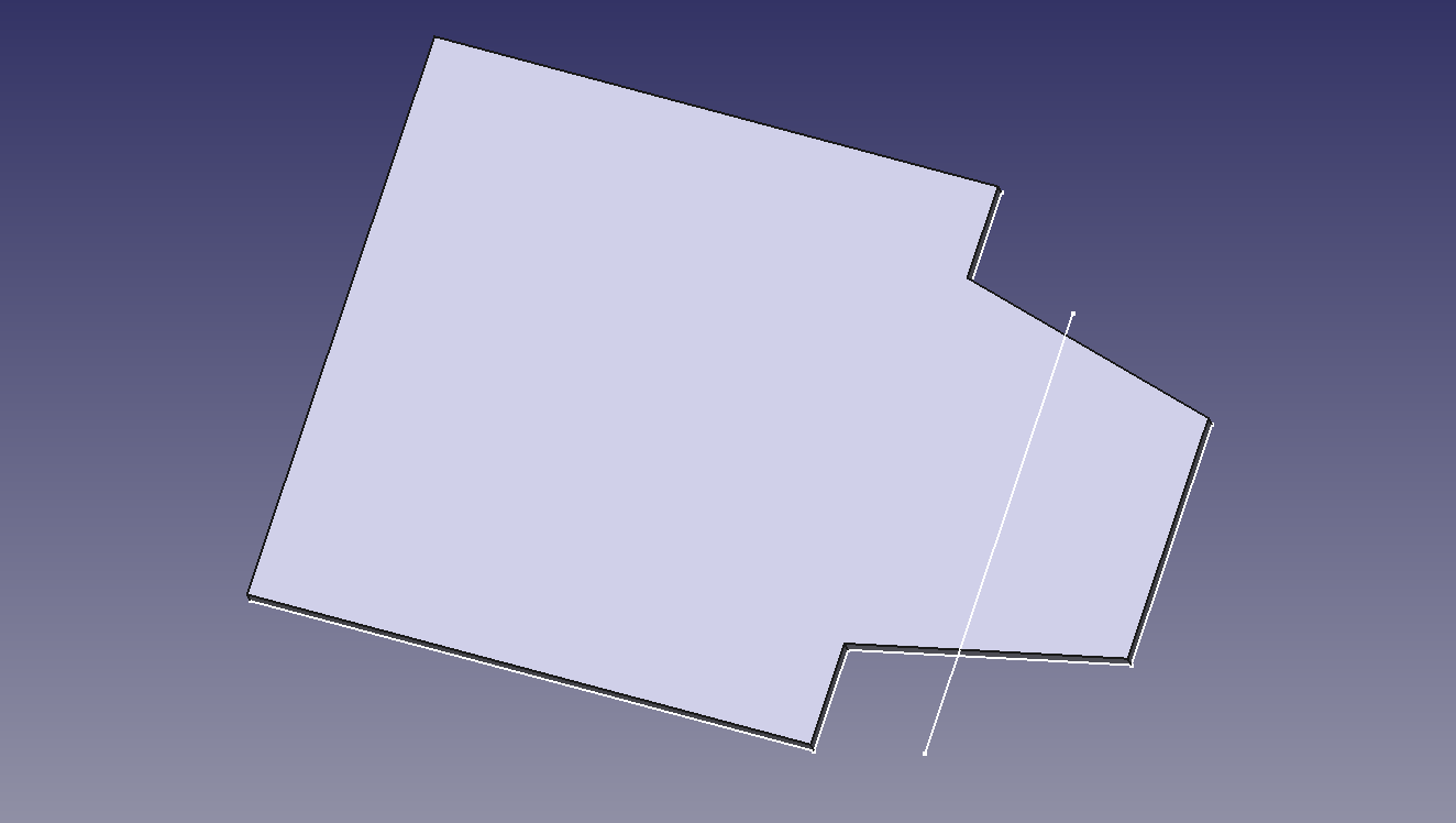 Base with fold sketch