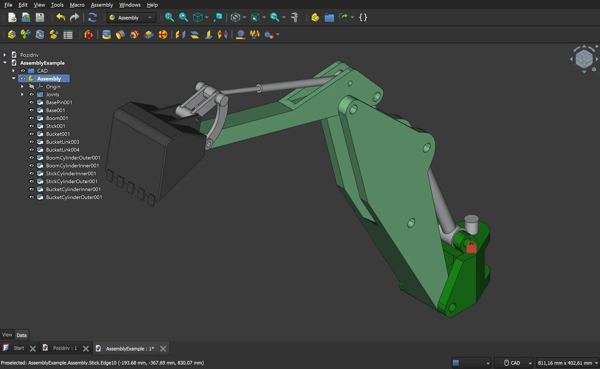 Side panels overlay