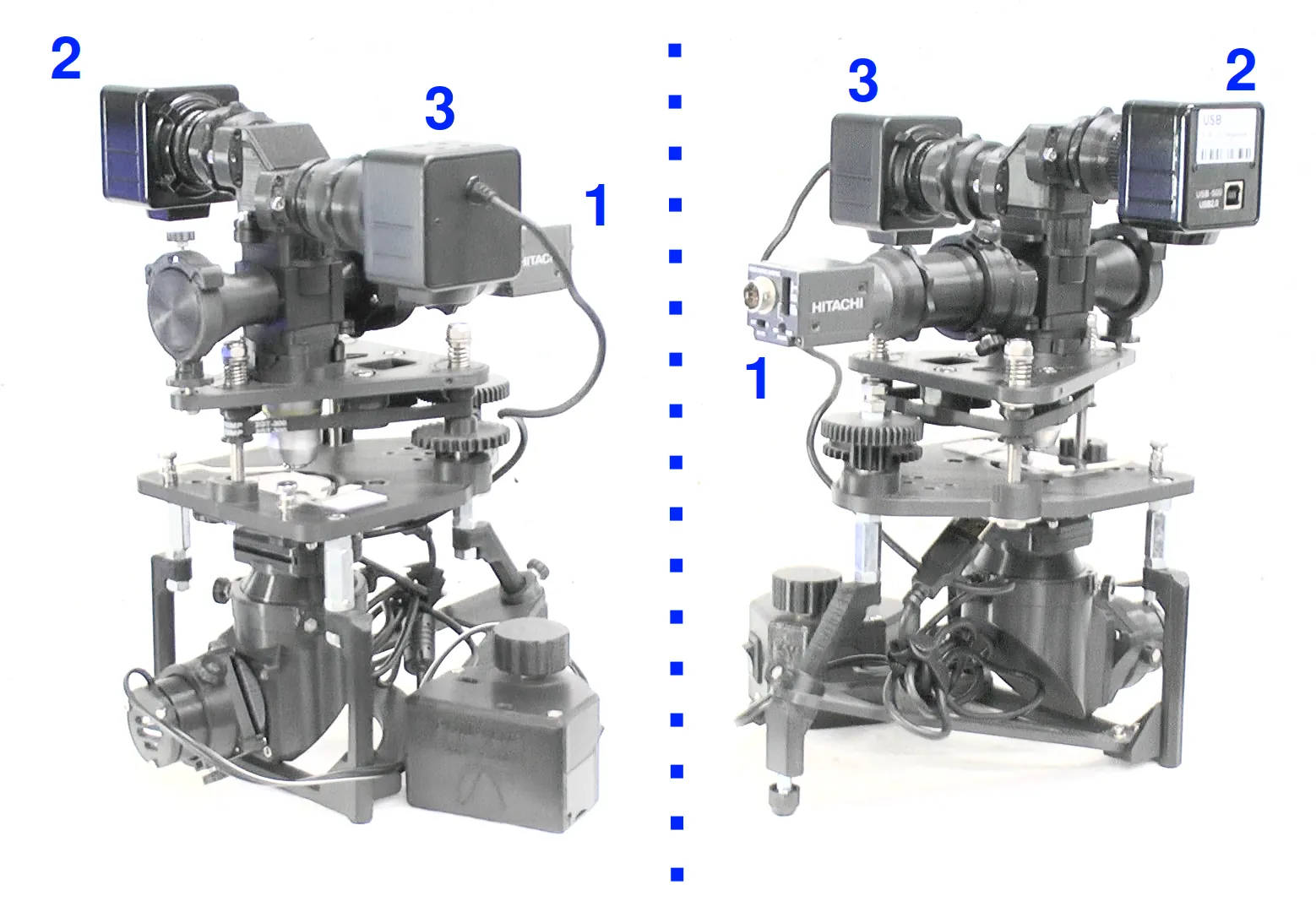 Figure 3. Simultaneous multi-camera recording