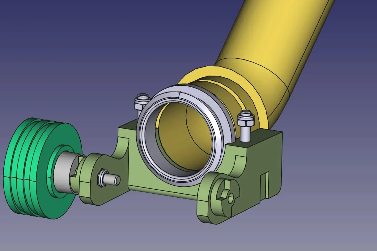 Forged in FreeCAD - Bjørn's Vacuum Cleaner Repair