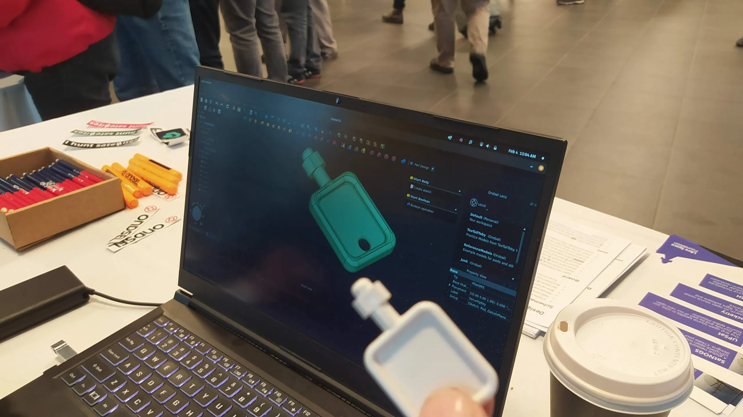 FreeCAD, Ondsel and Prusa Save FOSDEM! FreeCAD, Ondsel and Prusa Save FOSDEM!