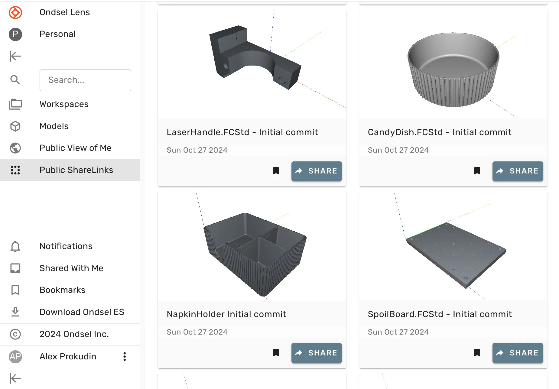 Lens Platform now available, Collaborate with FreeCAD Online