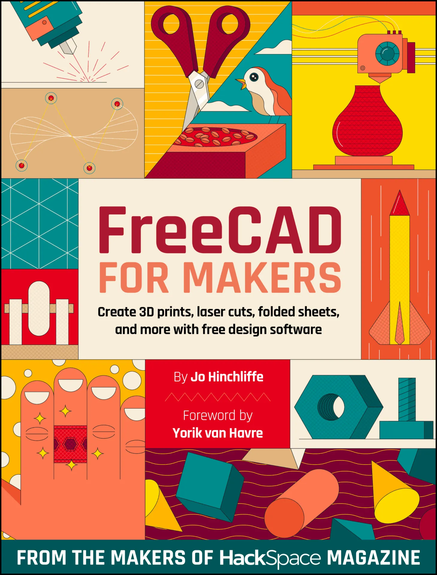 FreeCAD for Makers Book Cover