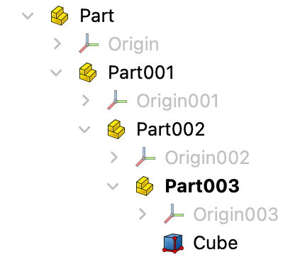 Nested placements