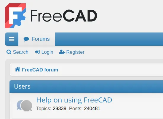 Freecad forum