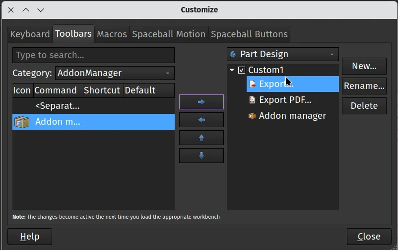 Tools added