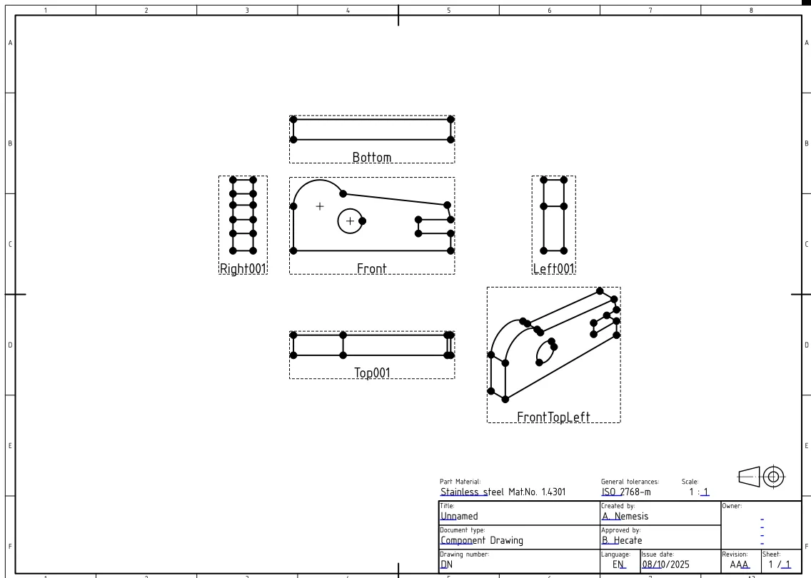 View frames on