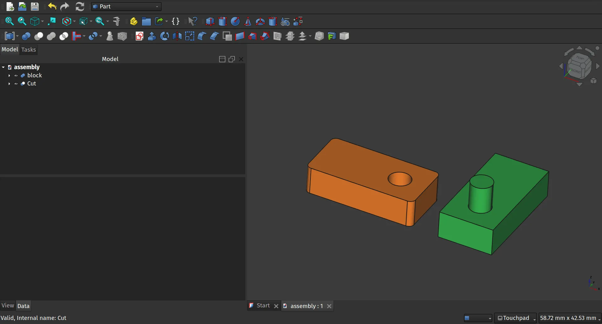 Tutorial - Getting started with the Assembly Workbench