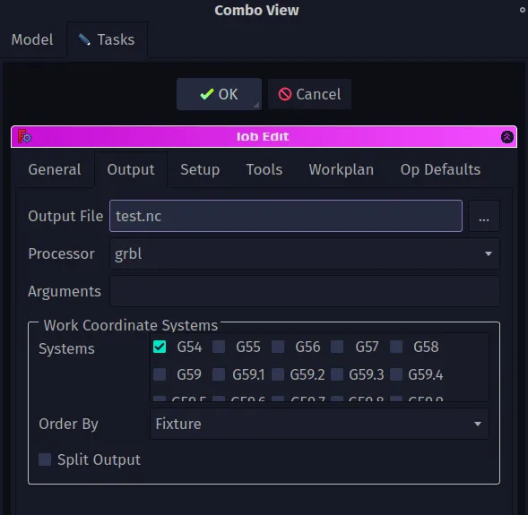 Output postprocessor