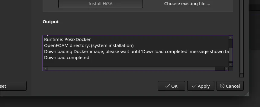 Docker image done