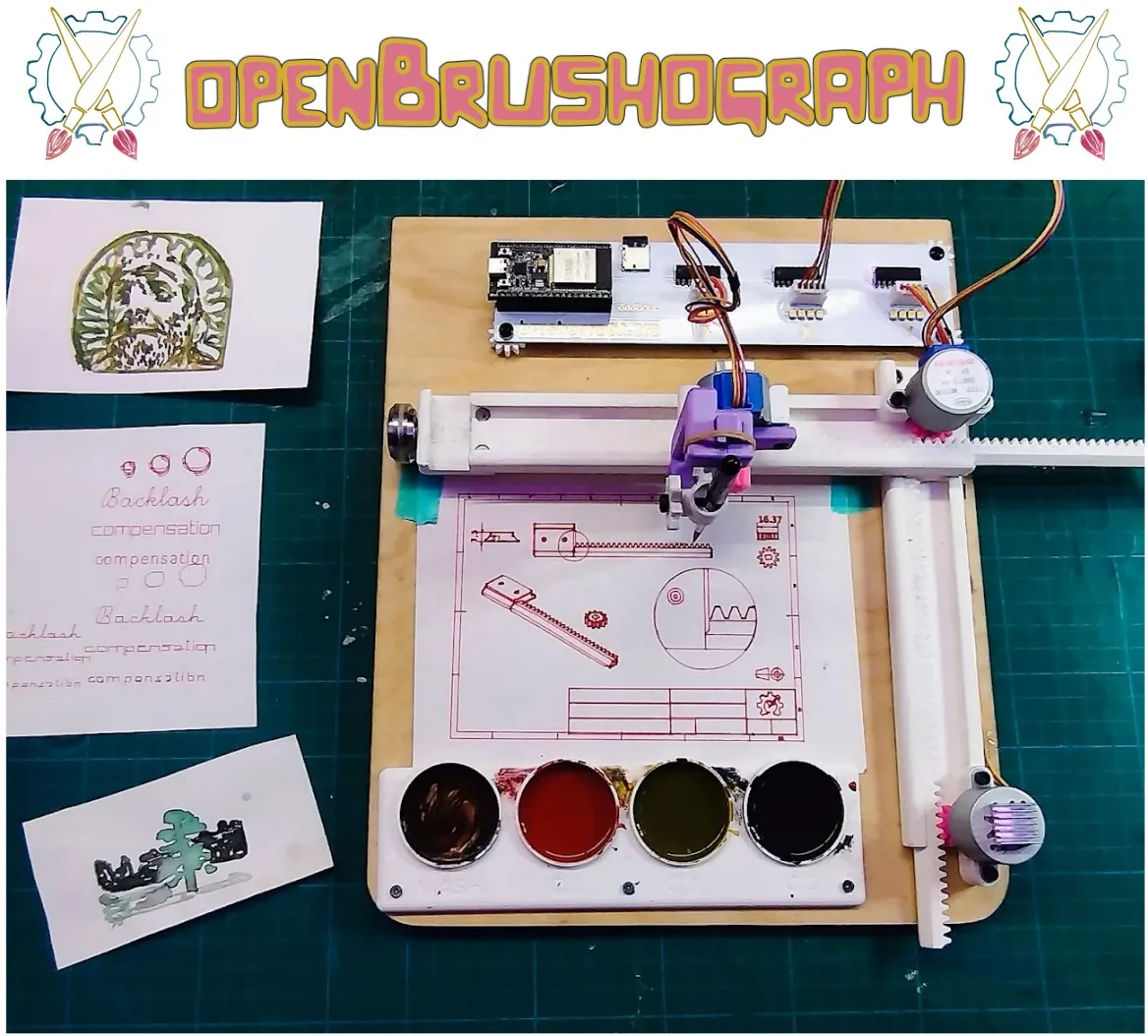 Open Brushograph flyer