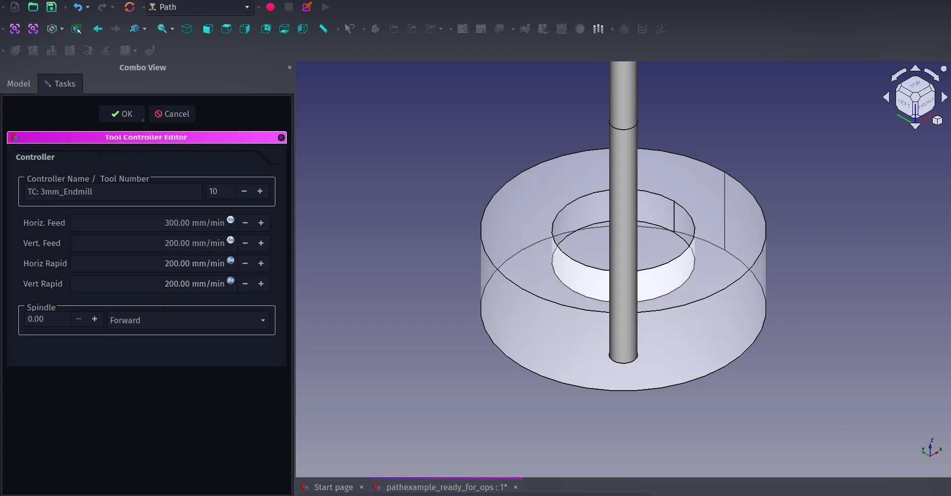 Tool controller editor