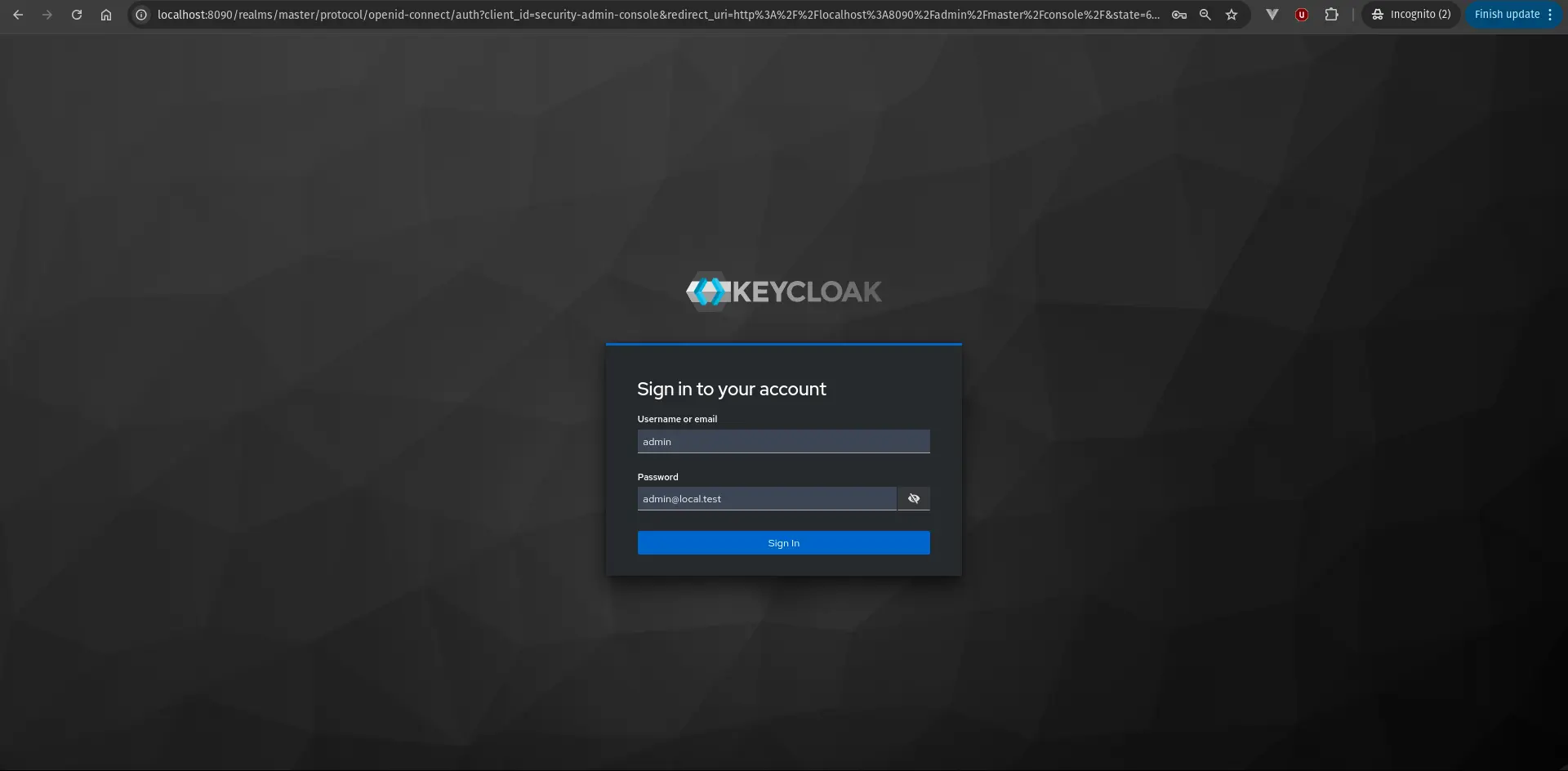 Lens OIDC support, keycloak login